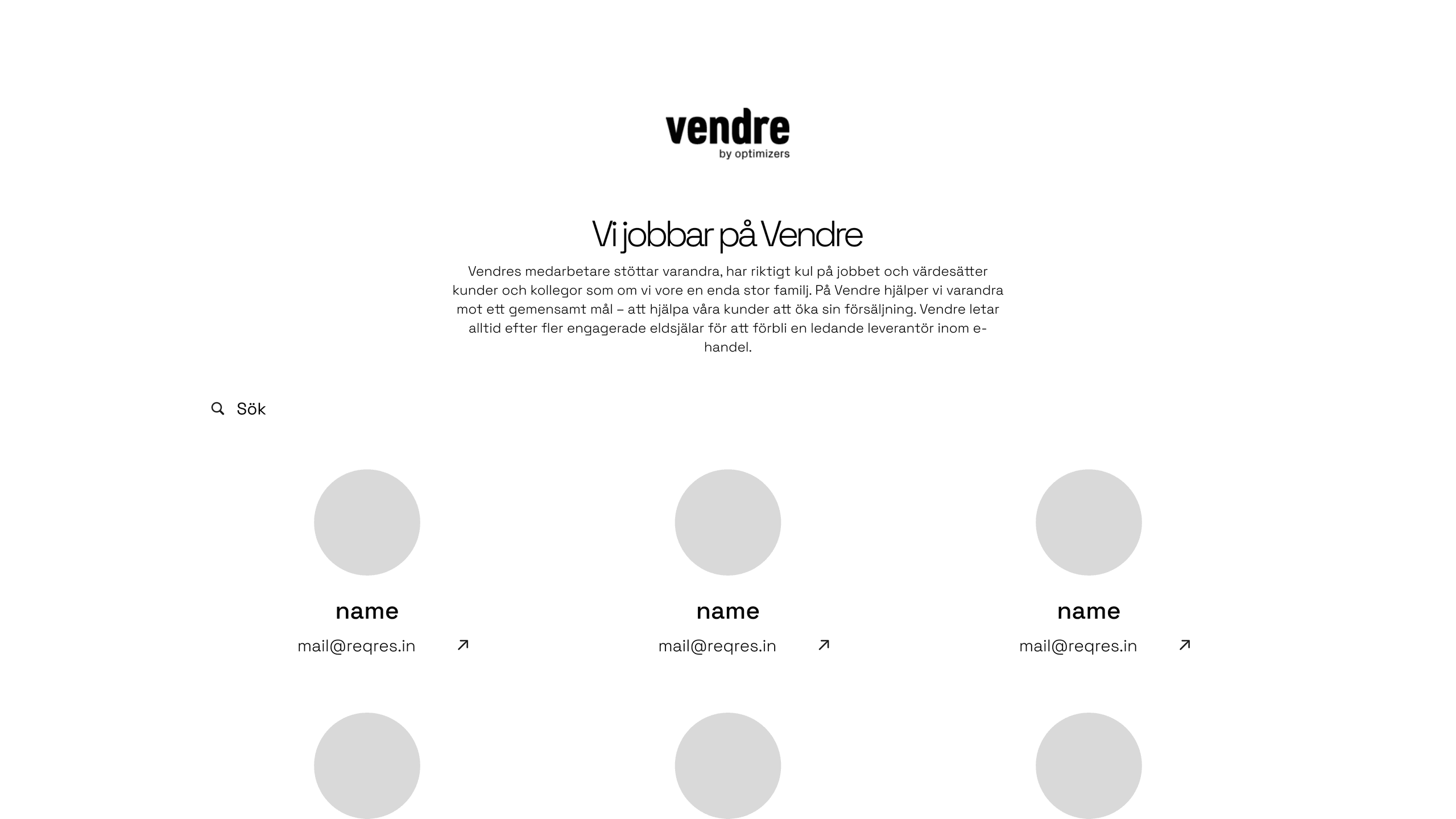 Co-workers of vendre